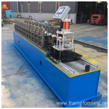 roller shutter slat forming machine